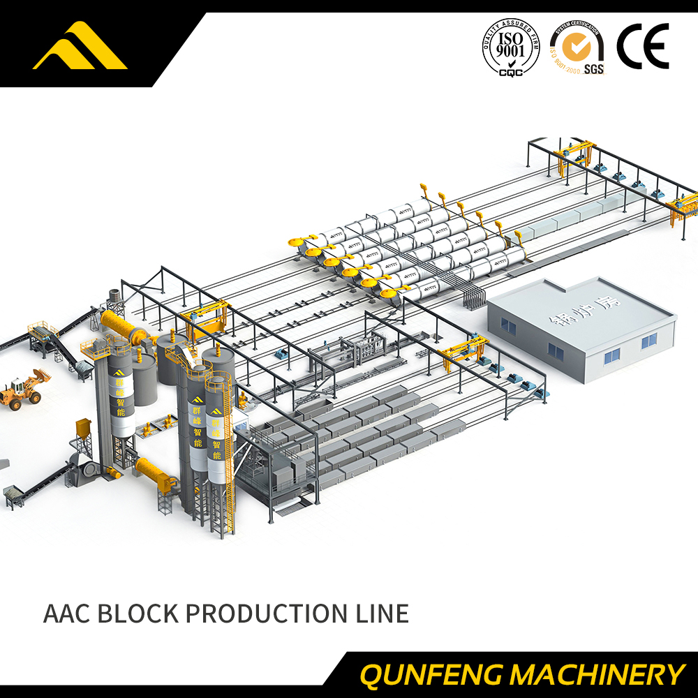 Mesin Pembuatan Blok AAC